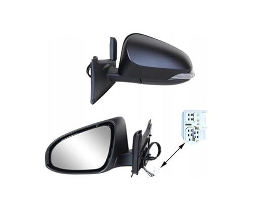 EDA PREMIUM auto Türseitenspiegel Links 87940-0DB20 passend für TOYOTA YARIS H/B XP150 2017-2020, elektrisch, beheizt, Chromglas, CONVEX, 7-Draht, mit Blinker, grundiert EDA PREMIUM auto Türseitenspiegel Links 87940-0DB20 passend für TOYOTA YARIS H/B XP150 2017-2020, elektrisch, beheizt, Chromglas, CONVEX, 7-Draht, mit Blinker, grundiert von EDA PREMIUM