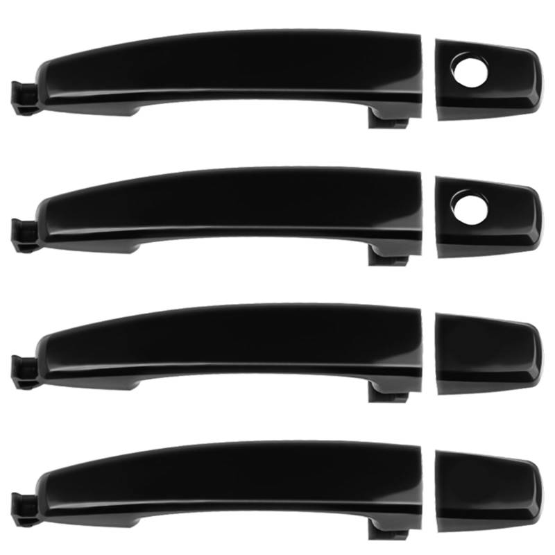 EDAUZVFR Auto Türgriff Kompatibel Mit Chevrolet Für Aveo 2007 2008 2009 2010 2011 2012 2013 2014 2015 4 Stück Türgriff Links/rechts Außentürgriffe 96468268/96468293 von EDAUZVFR