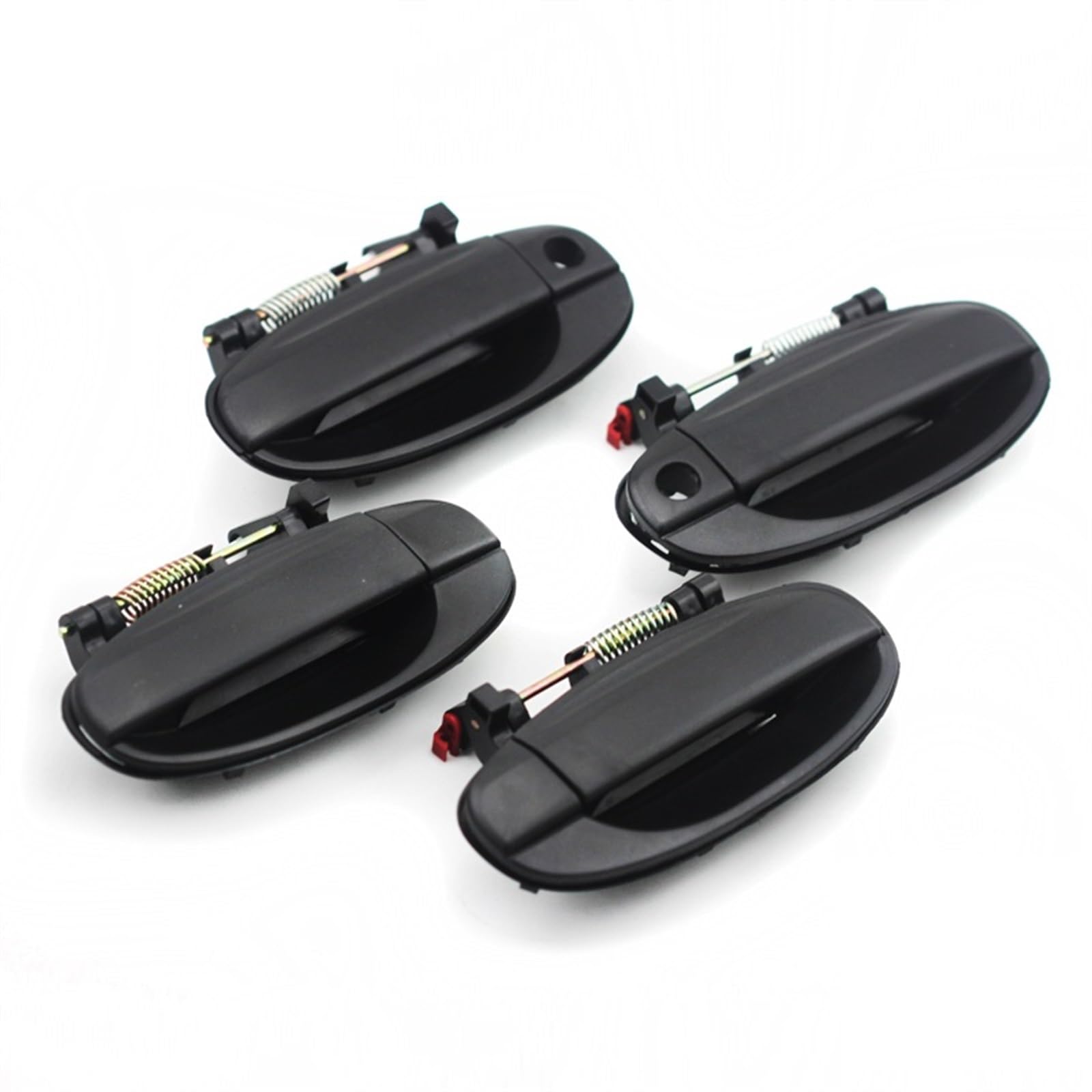 EDAUZVFR Auto Türgriff Kompatibel Mit Daewoo Für Kalos 2003 2004 2005 2006 2007 2008 2009 2010 4-teiliges Autoset, Außentürgriff Autozubehör 96541632 96541631 von EDAUZVFR