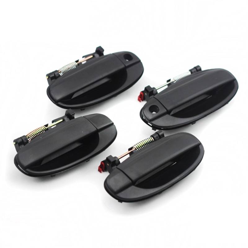 EDAUZVFR Auto Türgriff Kompatibel Mit Daewoo Für Kalos 2003 2004 2005 2006 2007 2008 2009 2010 4-teiliges Autoset, Außentürgriff Autozubehör 96541632 96541631 von EDAUZVFR