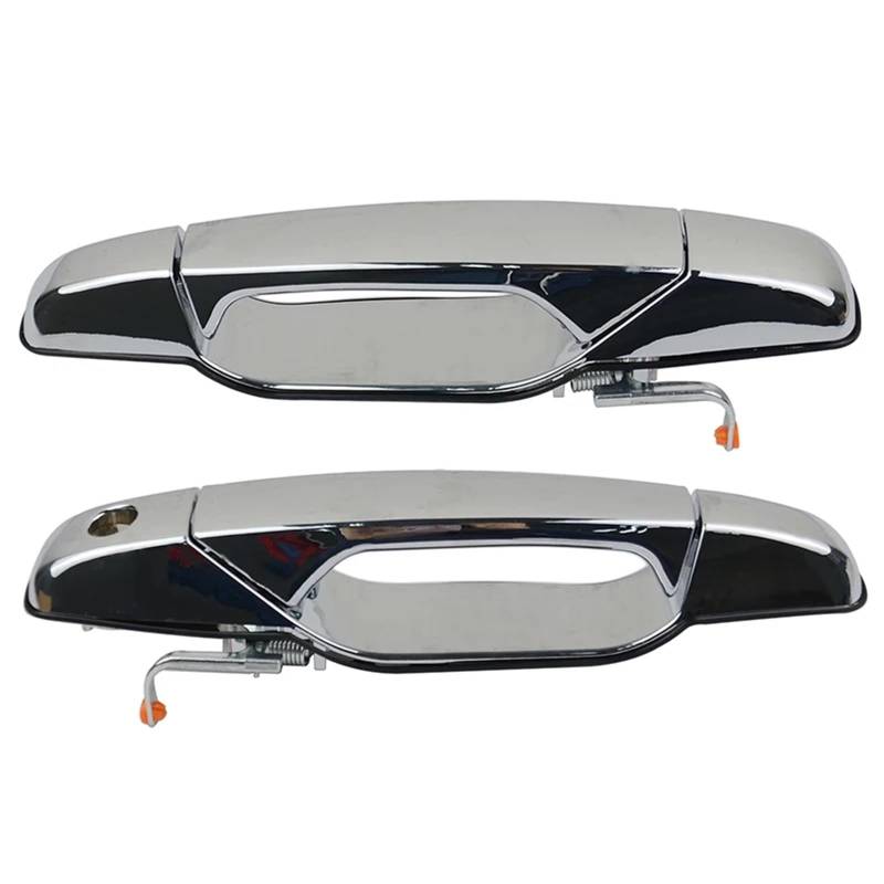 EDAUZVFR Auto Türgriff Kompatibel Mit Gmc Für Sierra 2008 2009 2010 2011 2012 2013 Vorne Hinten Links Rechts Äußere Türgriffe Autozubehör 25960525 25960526 25960521 25960522(Front Pair) von EDAUZVFR
