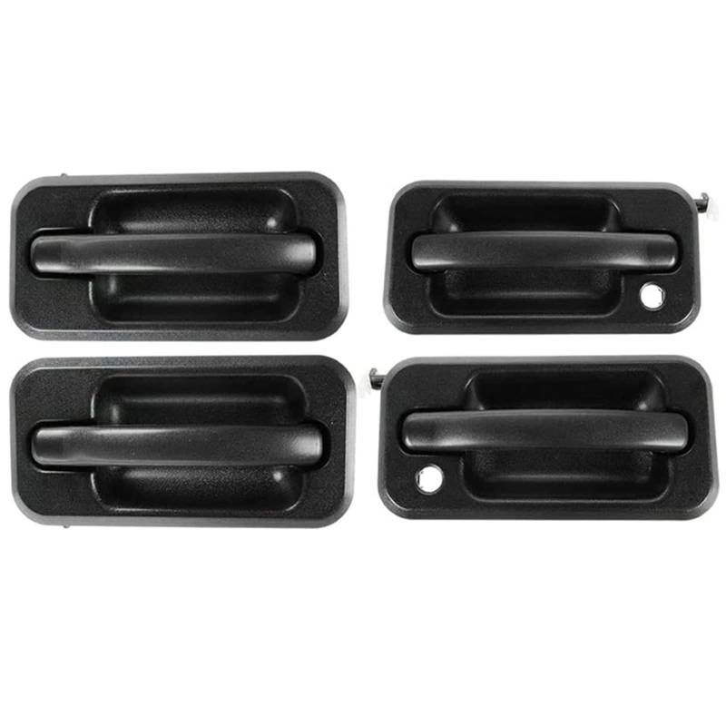 EDAUZVFR Auto Türgriff Kompatibel Mit Hummer Für H2 Base Crew Cab Für Pickup 2005 2006 2007 2008 2009 Außentürgriff-Set 131609870457 15104792 10360326 von EDAUZVFR