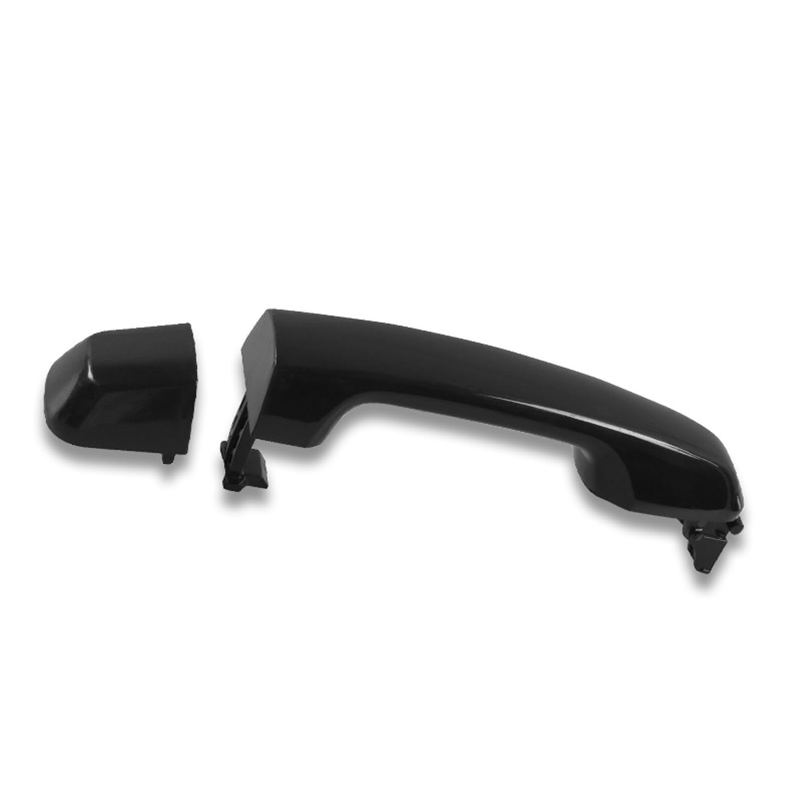 EDAUZVFR Auto Türgriff Kompatibel Mit Lexus Für GX460 Für Luxus 2014 2015 2016 2017 2018 Autoaußentürgriff Hinten Autoteile 69211-60090(Black,1x Rear) von EDAUZVFR