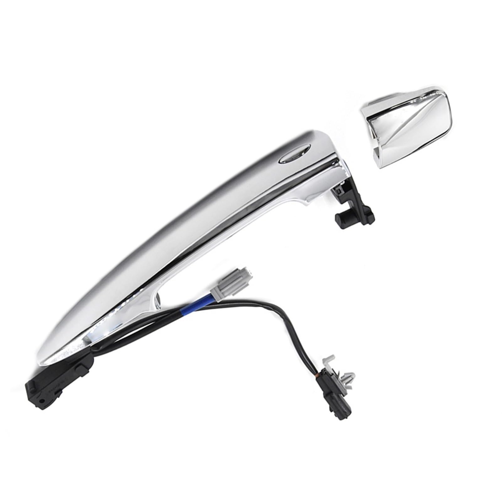 EDAUZVFR Auto Türgriff Kompatibel Mit Nissan Für Murano LE S SL 2009 2010 2011 2012 2013 2014. Autofront-Chrom-Außentürgriffe 826469N00A 806469N00A 806451AA0A(Front Right) von EDAUZVFR