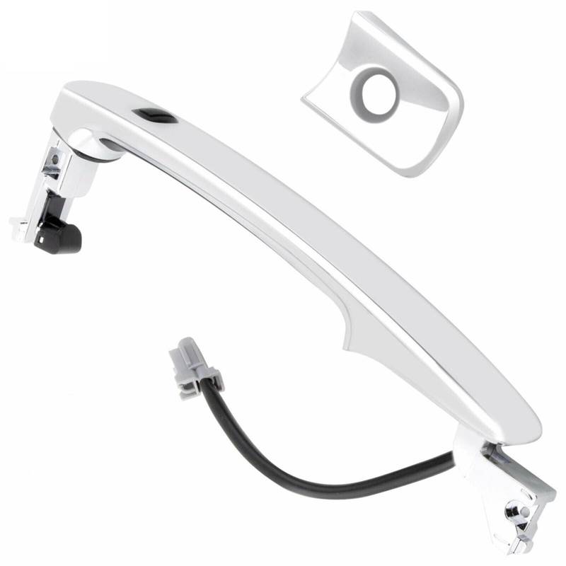 EDAUZVFR Auto Türgriff Kompatibel Mit Nissan Für Qashqai Für Murano 2007 2008 2009 2010 2011 2012 2013 Auto-Außentürgriffe Autozubehör 80640-CB01A 80640-CB81B(Front Left) von EDAUZVFR