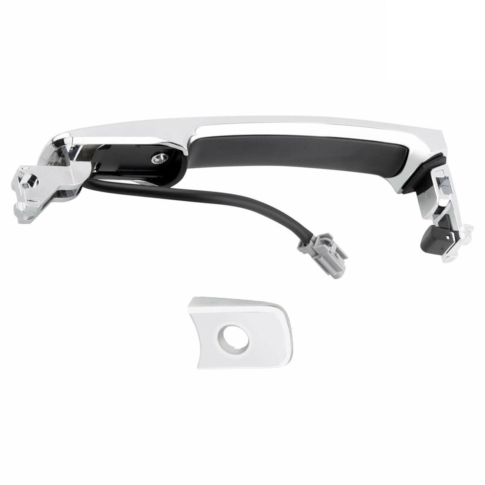 EDAUZVFR Auto Türgriff Kompatibel Mit Nissan Für Qashqai Für Murano 2007 2008 2009 2010 2011 2012 2013 Auto-Außentürgriffe Autozubehör 80640-CB01A 80640-CB81B(Rear Left) von EDAUZVFR