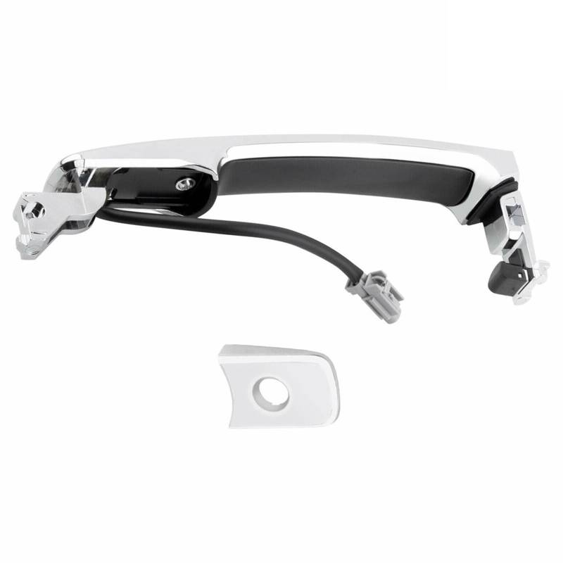 EDAUZVFR Auto Türgriff Kompatibel Mit Nissan Für Qashqai Für Murano 2007 2008 2009 2010 2011 2012 2013 Auto-Außentürgriffe Autozubehör 80640-CB01A 80640-CB81B(Rear Left) von EDAUZVFR