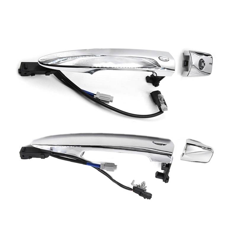 EDAUZVFR Auto Türgriff Kompatibel Mit Nissan Für Sentra S SL SR SV 2013 2014 2015 2016 2017 2018 1 Paar Auto-Außentürgriffe Vorne 826469N00A 806469N00A 806451AA0A von EDAUZVFR
