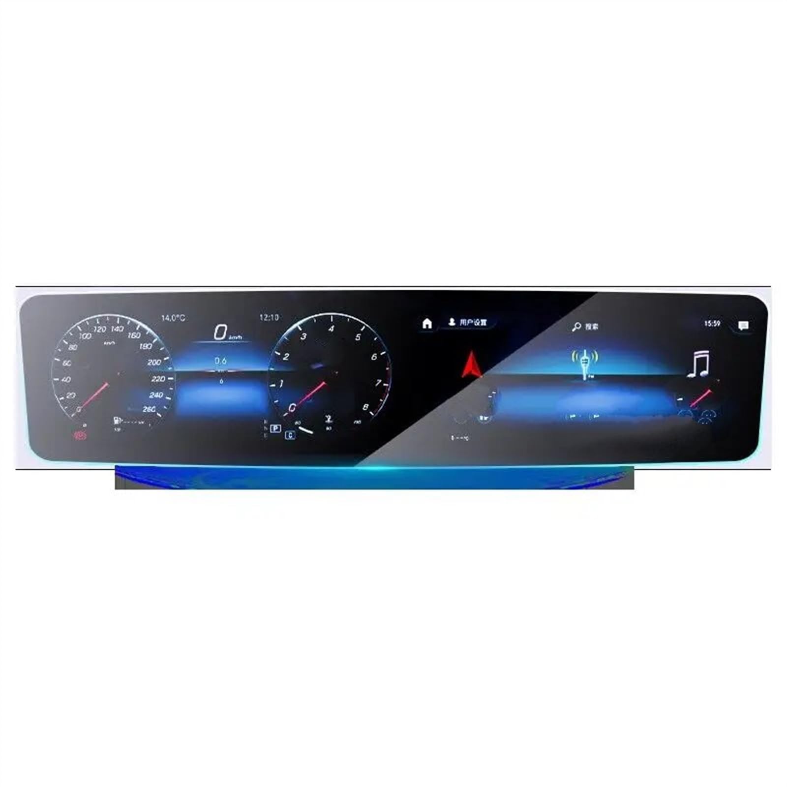 EDAUZVFR Car Displayschutzfolie Kompatibel Mit Benz Für A Klasse W177 V177 2019 2020 2021 Auto Instrument Transparent Schutz Film Zentrale Steuerung Bildschirm Schutz Film EDAUZVFR Car Displayschutzfolie Kompatibel Mit Benz Für A Klasse W177 V177 2019 2020 2021 Auto Instrument Transparent Schutz Film Zentrale Steuerung Bildschirm Schutz Film von EDAUZVFR
