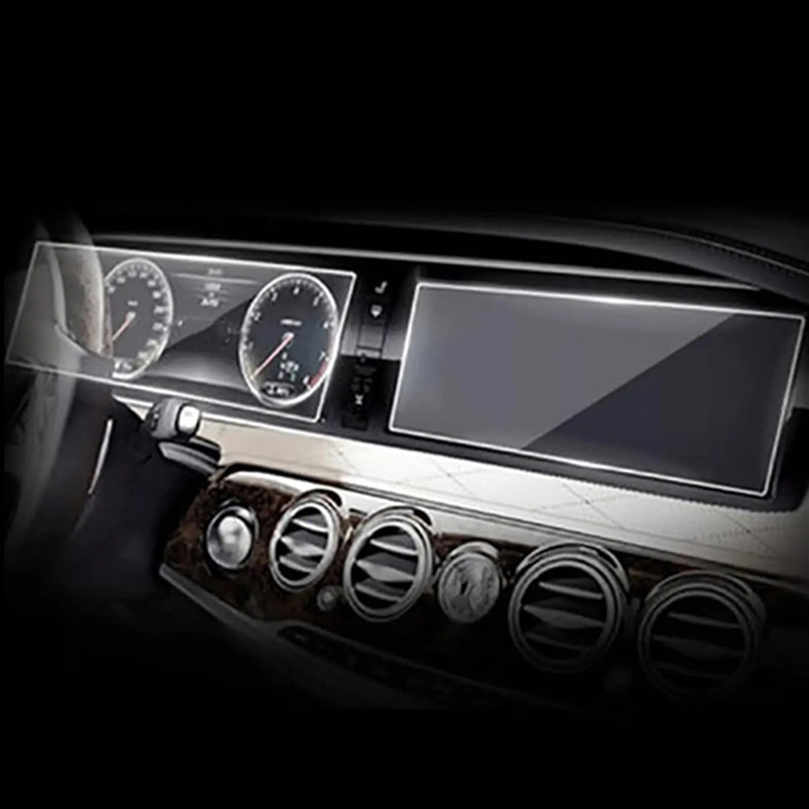 EDAUZVFR Car Displayschutzfolie Kompatibel Mit Benz Für S-Klasse W221 W222 2014 2015 2016 2017 Autoinstrumentenschutzfolie Schutzfolie Aus Gehärtetem Glas Autozubehör EDAUZVFR Car Displayschutzfolie Kompatibel Mit Benz Für S-Klasse W221 W222 2014 2015 2016 2017 Autoinstrumentenschutzfolie Schutzfolie Aus Gehärtetem Glas Autozubehör von EDAUZVFR