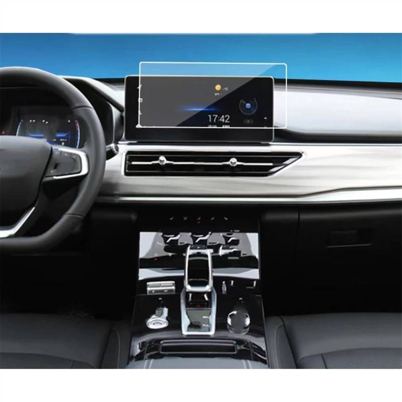 EDAUZVFR Car Displayschutzfolie Kompatibel Mit Chery Für Tiggo 8 Pro 2021 12,3 Zoll Autoinstrumentenschutzfolie Displayschutzfolie Aus Gehärtetem Glas Autozubehör von EDAUZVFR