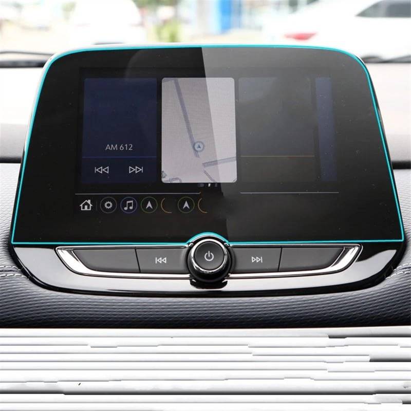 EDAUZVFR Car Displayschutzfolie Kompatibel Mit Chevrolet Für Onix Mylink Für Novo Für Onix 2021 Auto Innen Dashboard Schutz Film Gehärtetem Glas Schutz Film von EDAUZVFR