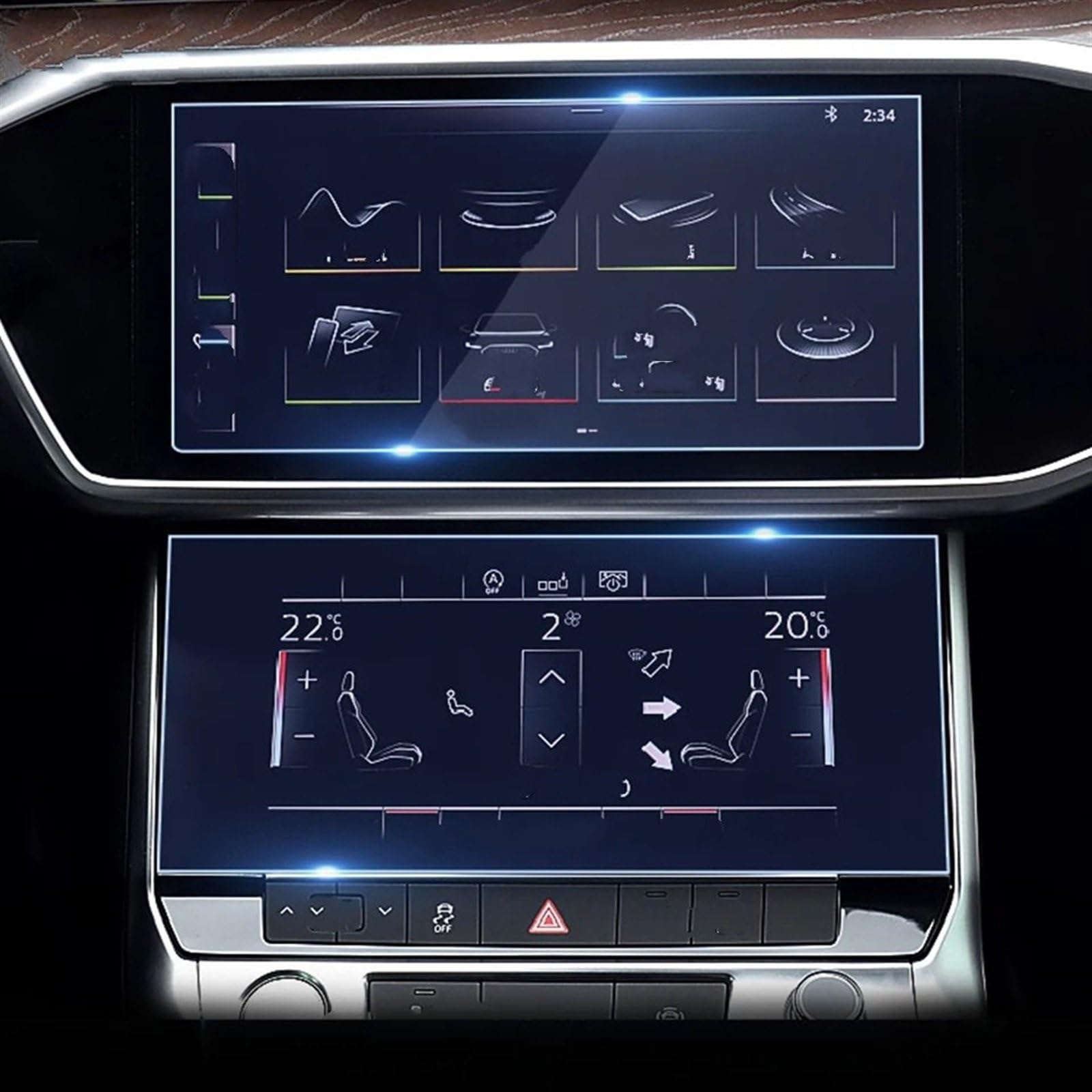 EDAUZVFR Car Displayschutzfolie Kompatibel Mit Für A6 Für A7 2019 2020 2021 2022 2023 Center Control Displayschutzfolie Autoinstrument Transparente Schutzfolie EDAUZVFR Car Displayschutzfolie Kompatibel Mit Für A6 Für A7 2019 2020 2021 2022 2023 Center Control Displayschutzfolie Autoinstrument Transparente Schutzfolie von EDAUZVFR