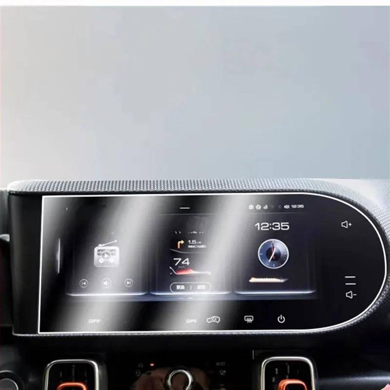 EDAUZVFR Car Displayschutzfolie Kompatibel Mit Haval Für Dargo X 2023 Auto Instrument Transparente Schutz Film Auto Instrument Transparente Schutz Film Auto Zubehör von EDAUZVFR