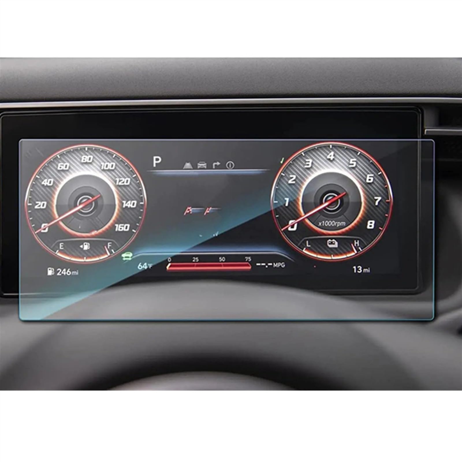 EDAUZVFR Car Displayschutzfolie Kompatibel Mit Hyundai Für Tucson Nx4 2022 2023 10,25 Zoll Autonavigationsinstrument-Bildschirmschutzfolie Autonavigationsschutzfolie EDAUZVFR Car Displayschutzfolie Kompatibel Mit Hyundai Für Tucson Nx4 2022 2023 10,25 Zoll Autonavigationsinstrument-Bildschirmschutzfolie Autonavigationsschutzfolie von EDAUZVFR