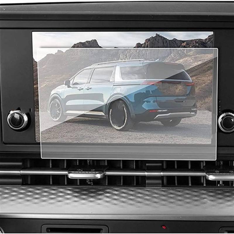 EDAUZVFR Car Displayschutzfolie Kompatibel Mit Kia Für Carnival 2022 2023 8 Zoll Autoinstrument Transparente Schutzfolie Navigationsdisplay Schutzfolie von EDAUZVFR
