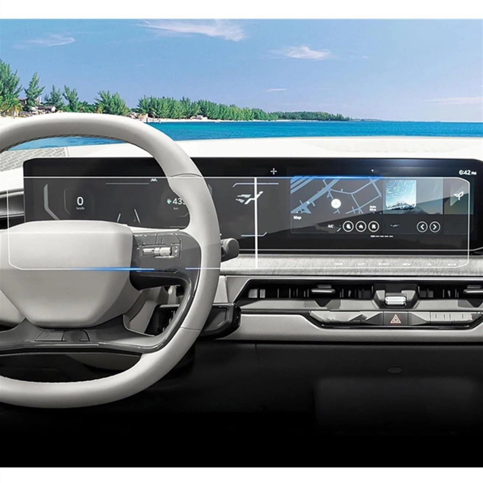 EDAUZVFR Car Displayschutzfolie Kompatibel Mit Kia Für K4 2024 12,3 Zoll Autoinstrument Transparente Schutzfolie Autoinnenraum Armaturenbrett Schutzfolie Autozubehör EDAUZVFR Car Displayschutzfolie Kompatibel Mit Kia Für K4 2024 12,3 Zoll Autoinstrument Transparente Schutzfolie Autoinnenraum Armaturenbrett Schutzfolie Autozubehör von EDAUZVFR