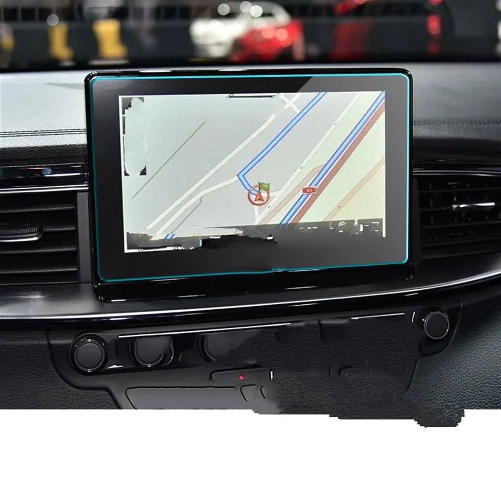 EDAUZVFR Car Displayschutzfolie Kompatibel Mit Kia Für Telluride Für Seltos 2020 8 Zoll Autonavigations-Bildschirmschutzfolienaufkleber Bildschirmschutzfolie Aus Gehärtetem Glas EDAUZVFR Car Displayschutzfolie Kompatibel Mit Kia Für Telluride Für Seltos 2020 8 Zoll Autonavigations-Bildschirmschutzfolienaufkleber Bildschirmschutzfolie Aus Gehärtetem Glas von EDAUZVFR