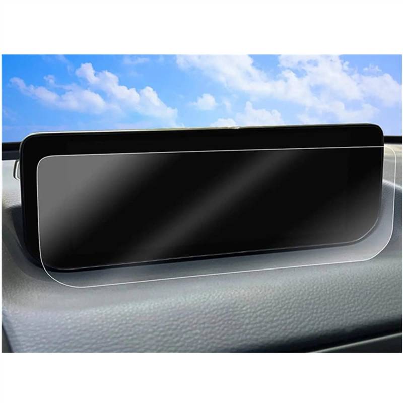 EDAUZVFR Car Displayschutzfolie Kompatibel Mit Mazda Für Cx-50 2023 10,25 Zoll Autoinstrument Transparente Schutzfolie Schutzfolie Aus Gehärtetem Glas Autozubehör von EDAUZVFR