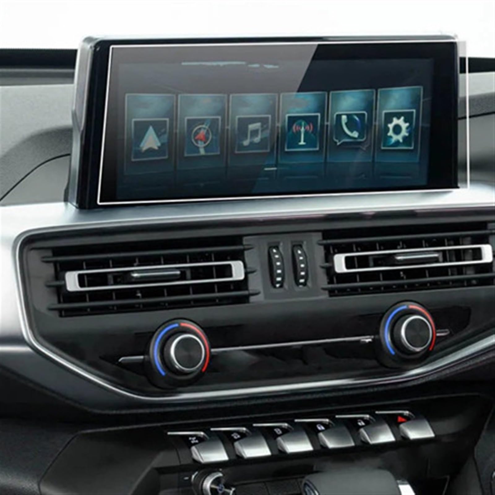 EDAUZVFR Car Displayschutzfolie Kompatibel Mit Peugeot Für Landtrek 2021 10 Zoll Autoinnenraum Mittelkonsole Transparente Displayschutzfolie Armaturenbrett-Schutzfolie EDAUZVFR Car Displayschutzfolie Kompatibel Mit Peugeot Für Landtrek 2021 10 Zoll Autoinnenraum Mittelkonsole Transparente Displayschutzfolie Armaturenbrett-Schutzfolie von EDAUZVFR