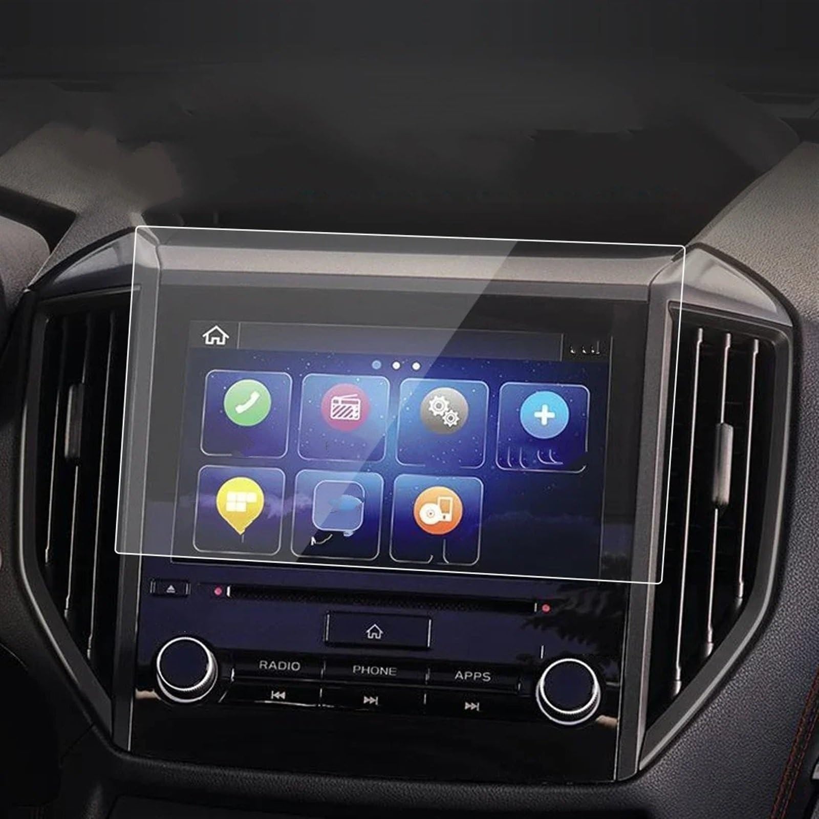 EDAUZVFR Car Displayschutzfolie Kompatibel Mit Subaru Für Crosstrek 2021 2022 2023 11,6 Zoll Autonavigationsschutzfolie Autonavigationsbildschirm-Schutzfolienaufkleber EDAUZVFR Car Displayschutzfolie Kompatibel Mit Subaru Für Crosstrek 2021 2022 2023 11,6 Zoll Autonavigationsschutzfolie Autonavigationsbildschirm-Schutzfolienaufkleber von EDAUZVFR
