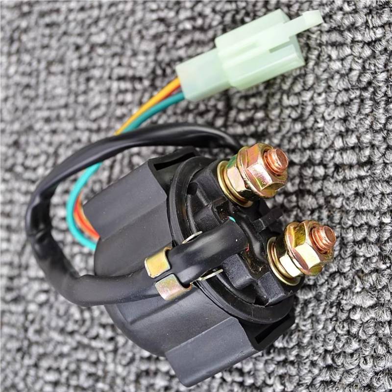 EDAUZVFR Motorrad Anlasserrelais Kompatibel Mit Kymco Für Dink Für Street Für 125i Für Downtown Für 300i 2009–2016 35850-KHB4-90A 35850-KHB4-90B Starter-Magnetschalter Für Relais von EDAUZVFR