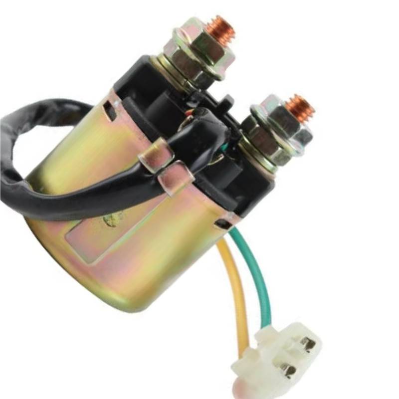 EDAUZVFR Motorrad Anlasserrelais Kompatibel Mit TRX400FW Für Fourtrax Für Rancher 1995 1996 1997 1998 1999 2000 2001 2002 2003 ATV-Startermagnet Für Relais 35850-HN0-671 von EDAUZVFR
