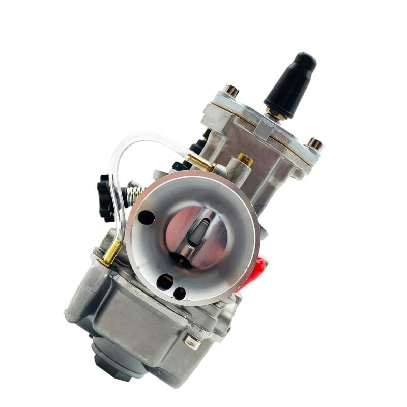 EDAUZVFR Motorrad Vergaser Für KX80 Für KX100 Für KX125 28mm Vergaser Motorrad Power Jet Carb Motorrad Luftfilter Stapel Vergaser Vergaser Kraftstoff Ersatz von EDAUZVFR