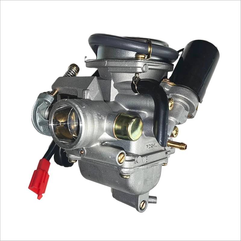 EDAUZVFR Motorrad Vergaser Kompatibel Mit AJS Für Milano Für Modena 125 Für ZN125T-27 24mm Motorradvergaser Carb Gaszug Kraftstofffilter Ersatz von EDAUZVFR