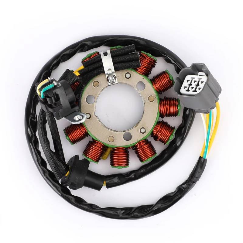 EDAUZVFR Stator Zündspulen Für KX250F Für KX250 2011 2012 2013 2014 2015 2016 Für KX252 2017 2018 2019 2020 21003-0102 Motorrad Magneto Generator Motor Stator Spule von EDAUZVFR