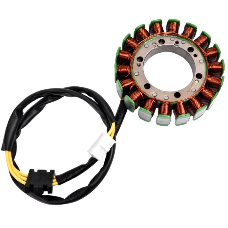 EDAUZVFR Stator Zündspulen Kompatibel Mit Yamaha Für V-Star 1998 1999 2000 2001 2002 2003 2004 2005 2006 2007 2008 2GV-81410-20 Motorrad Generator Magneto Stator Spule von EDAUZVFR