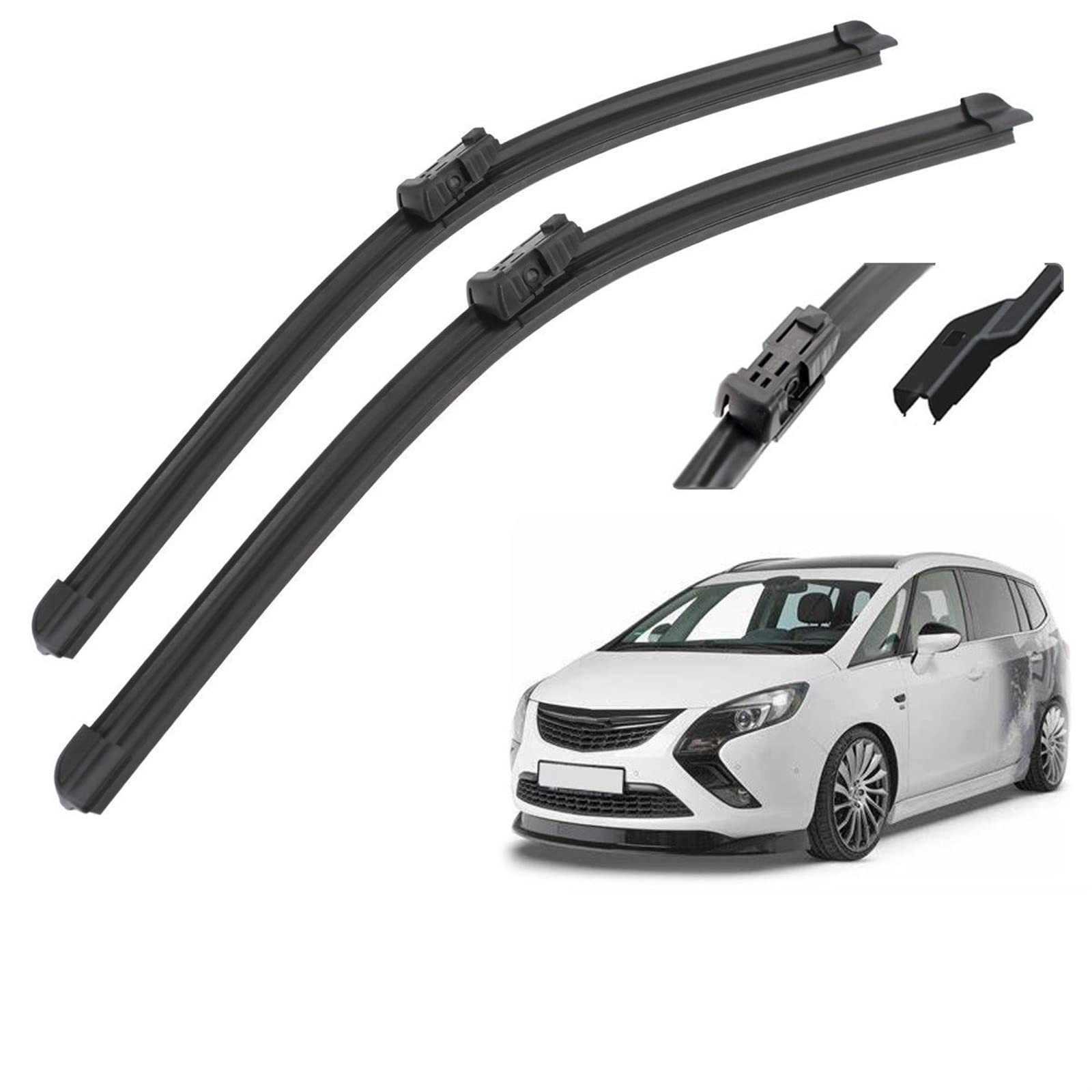 Scheibenwischer Für Opel Zafira Tourer C 2012 2013 2014 2015 2016 2017 2018 2019 2020 Frontwischerblätter Bürstenschneider Zubehör Windschutzscheibe Scheibenwischer Für Opel Zafira Tourer C 2012 2013 2014 2015 2016 2017 2018 2019 2020 Frontwischerblätter Bürstenschneider Zubehör Windschutzscheibe von EDKAY