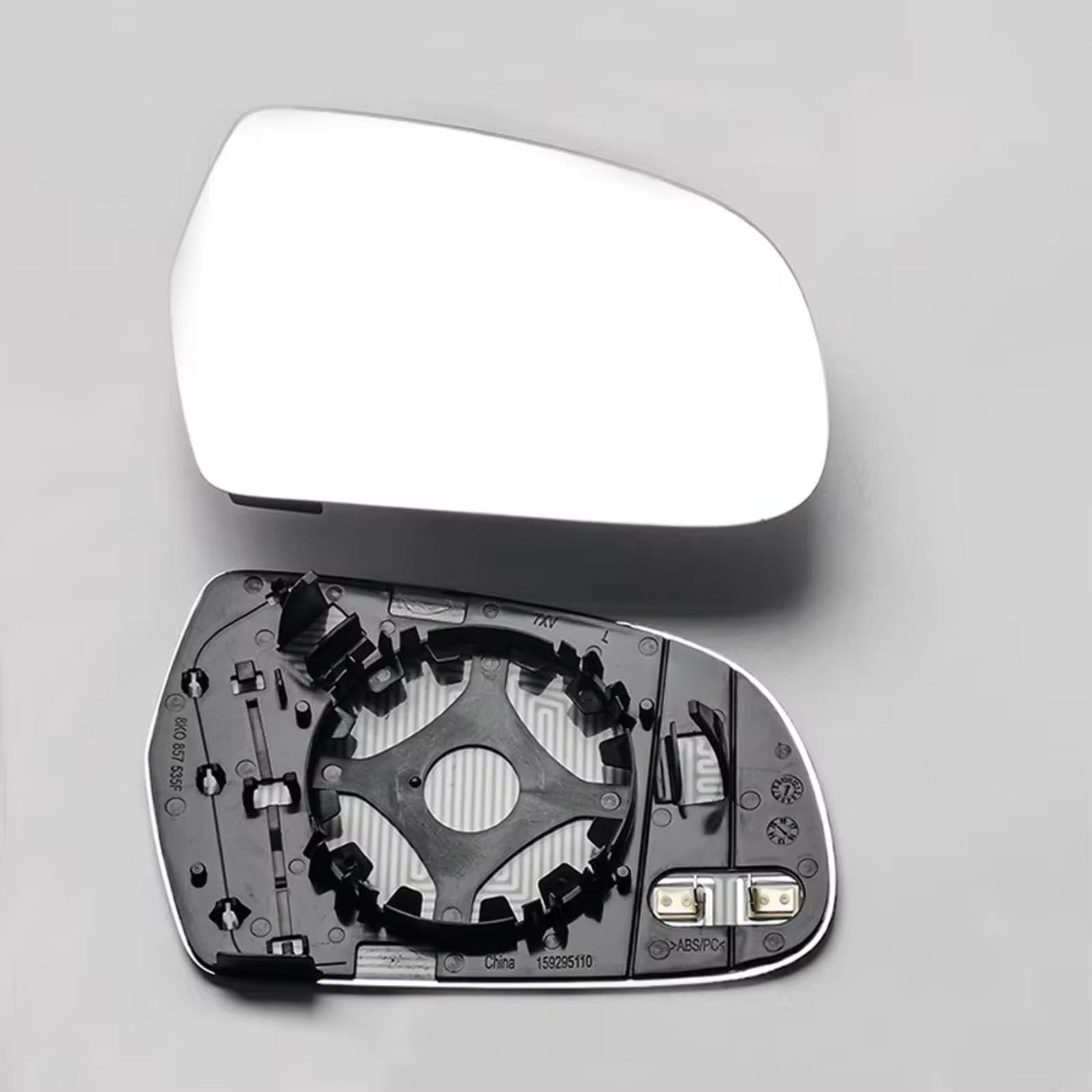 Kompatibel Mit A4 A4L 2013 2014 2015 2016 Auto-Seitenspiegel Rückspiegelgläser Glasheizung OEM: 8K0857536F 8K0857535F(2PCS left and right) von EDPOAQC