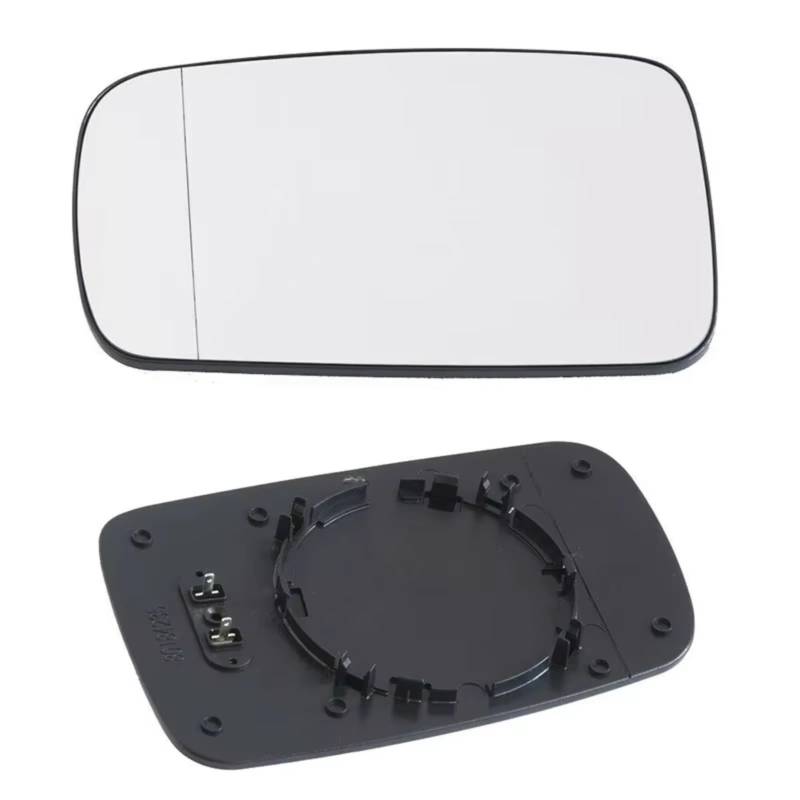 Kompatibel Mit BMW Für 3er E46 2000 2001 2002 2003 2004 2005 2006 2007, Beheiztes Flügel-Rückspiegelglas OEM: 51168247131 51168247132(Left) von EDPOAQC
