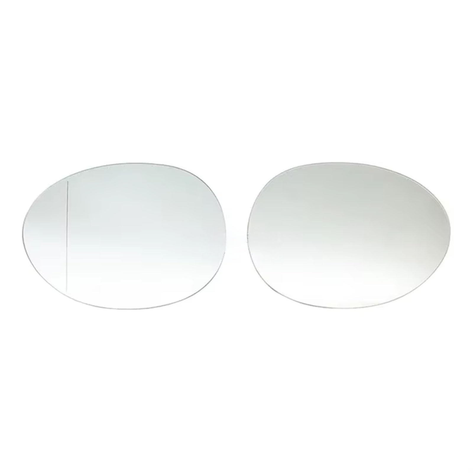 Kompatibel Mit BMW Für Mini Für Clubman Für Cabrio F54 F57 2014–2023, Links Rechts, Beheiztes Seitenspiegelglas OEM: 51167366039, 51167366040(Left side LH) von EDPOAQC