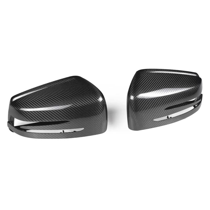 Kompatibel Mit Benz Für W204 W176 W117 W218 W212 W207 X156 2010–2016, OEM-Stil, Echte Trockene Kohlefaser, Seitentür-Rückspiegelkappen von EDPOAQC