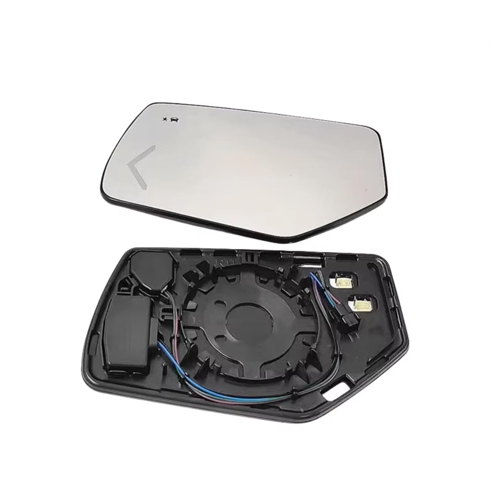 Kompatibel Mit Chevrolet, Für Tahoe, Für Suburban 2015, 2016, 2017, Seitenspiegelglas Mit Beheiztem BSM, OEM: GMC22753635 AM-1562477104(1pc right) von EDPOAQC