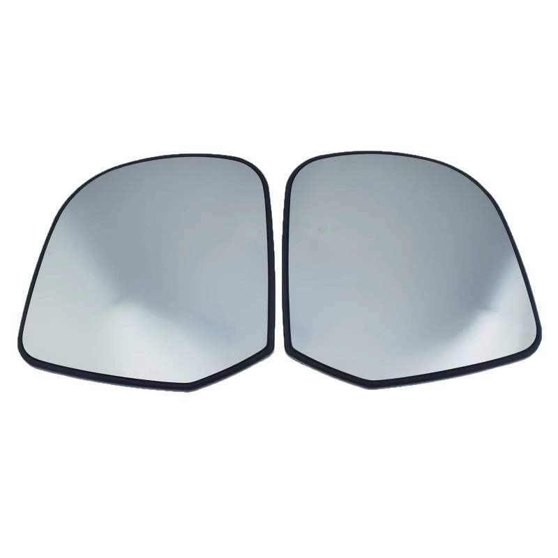 Kompatibel Mit Dacia Für Duster 2010–2023, Linke Und Rechte Seite, Beheiztes Spiegelglas, Autozubehör, OEM: 963661HB0B 963651HB0B(Left Right 2PCS) von EDPOAQC