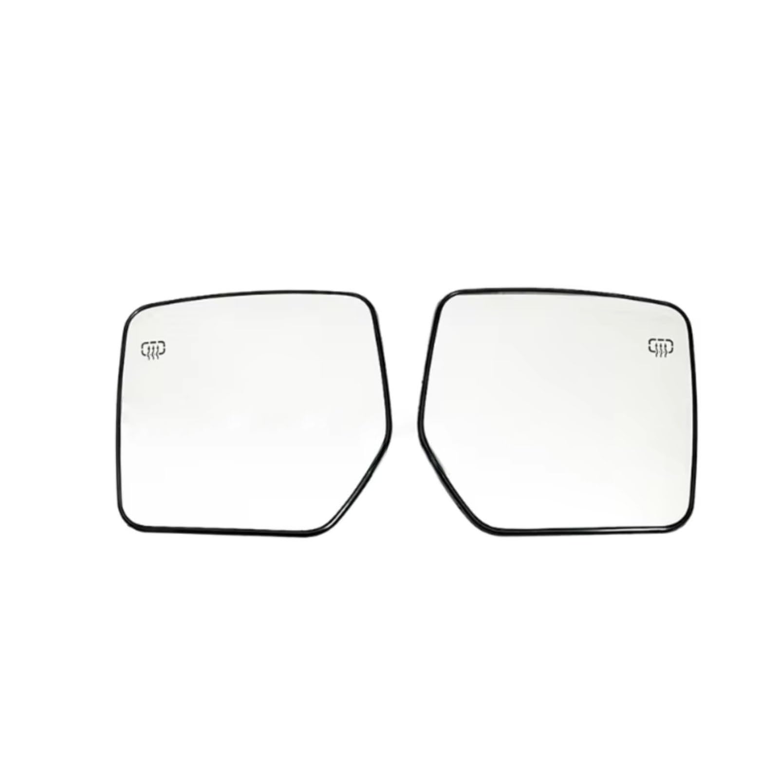 Kompatibel Mit Dodge Für Nitro 2007 2008 2009 2010 Rückspiegellinse, Beheiztes Glas, Autoteile OEM: 68003927AA 68003926AA(Left Right) von EDPOAQC