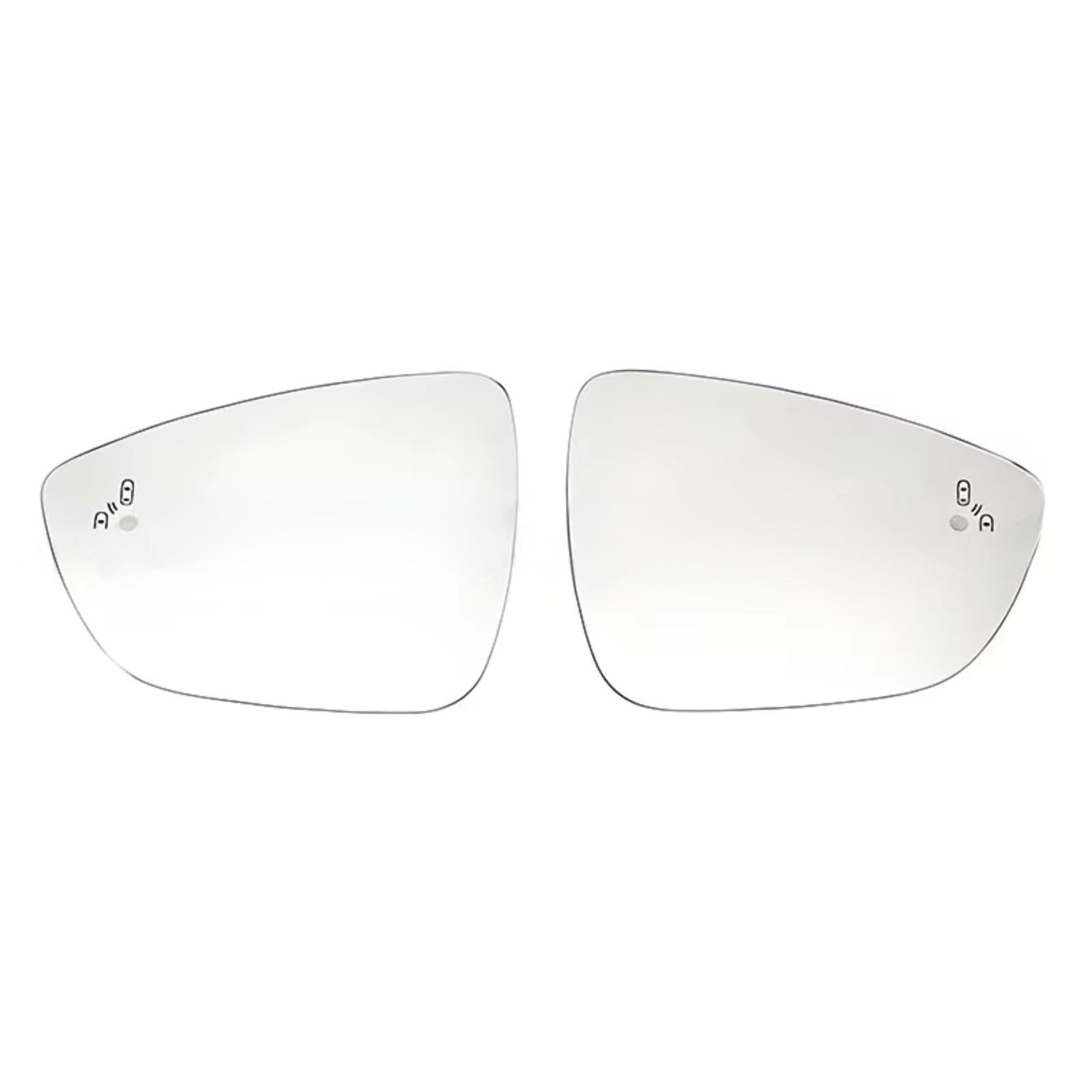 Kompatibel Mit Ford Für Focus MK4 2019 2020 2021 2022 2023 2024 Auto-Rückspiegel Paralleler Hilfs-Toter-Winkel-Objektiv-Reflektor BSD(Right side RH) von EDPOAQC