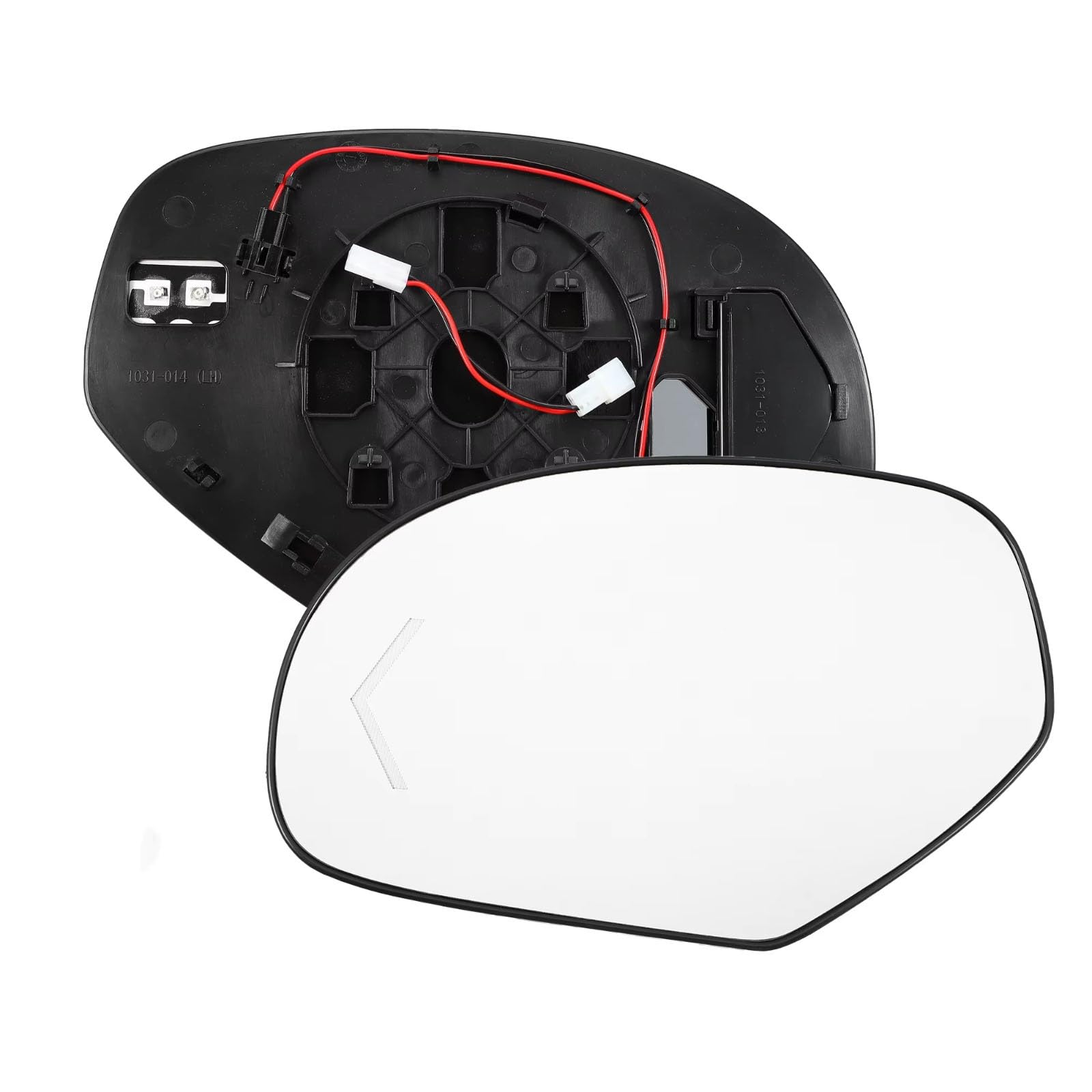 Kompatibel Mit GMC Für Yukon XL 1500 2500 2007 2008 2009 2010 2011 2012 2013 2014 Beheiztes Spiegelglas Mit Trägerplatte OEM: 15933019(Right Side) von EDPOAQC