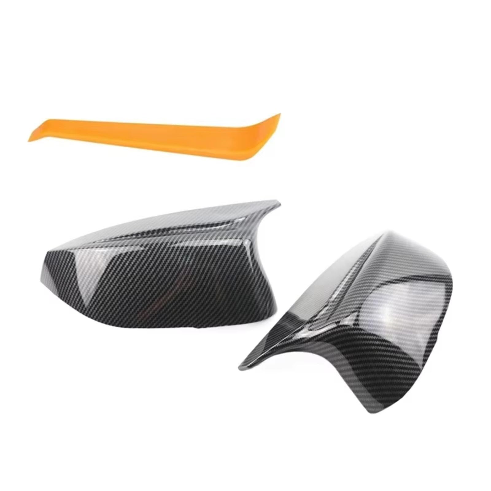 Kompatibel Mit Infiniti Für Q50 Q60 QX30 Q70 2014 2015 2016 2017 2018 2019 2020 2021 2022 Türseitenspiegel-Abdeckkappen-Shell-Gehäuse(Carbon Fiber Look) von EDPOAQC