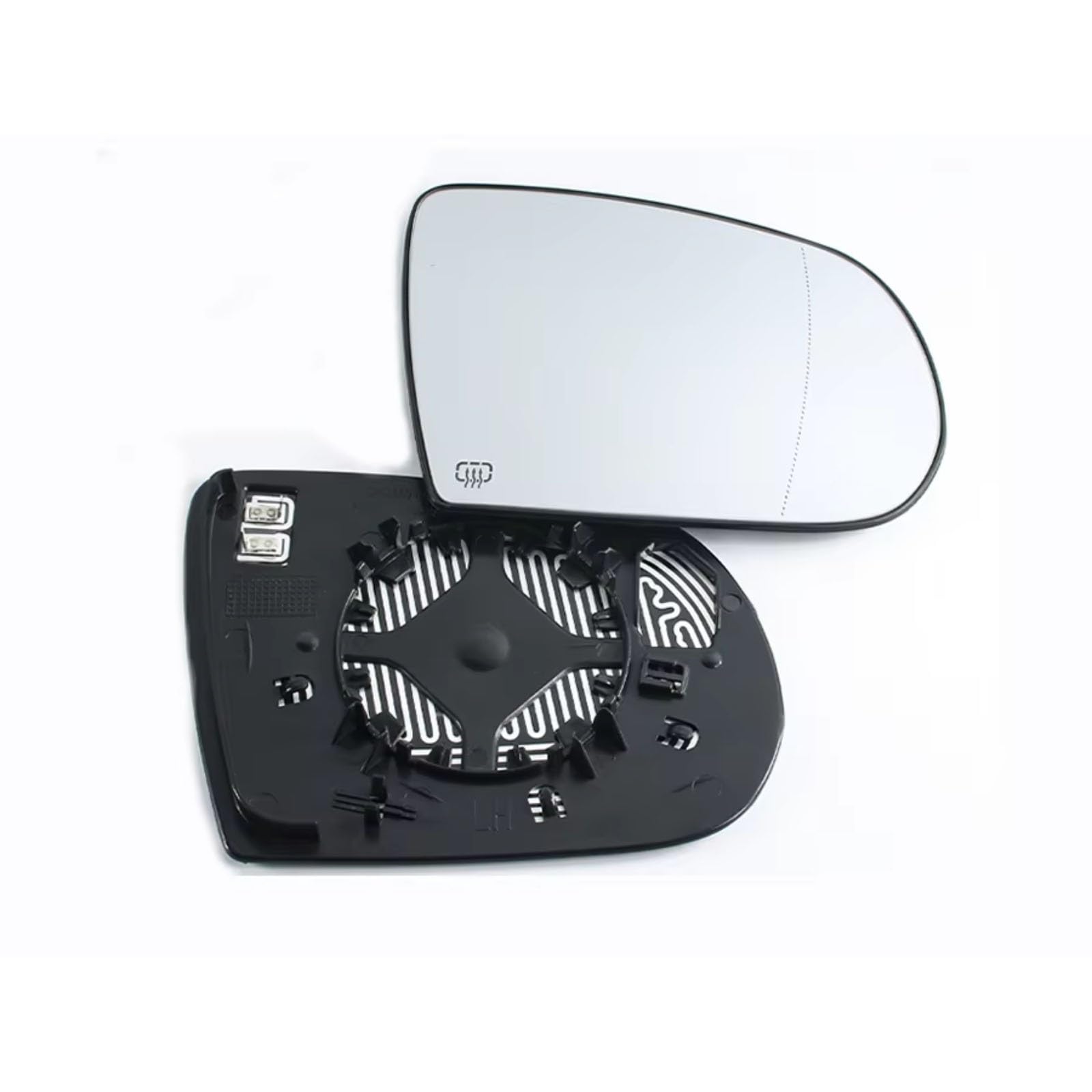 Kompatibel Mit Jeep Für Cherokee 2016 2017 2018 2019 2020 2021 Auto-Seitenspiegellinse, Reflektierende Rückspiegellinsen Aus Glas Mit Heizung(2PCS left and right) von EDPOAQC