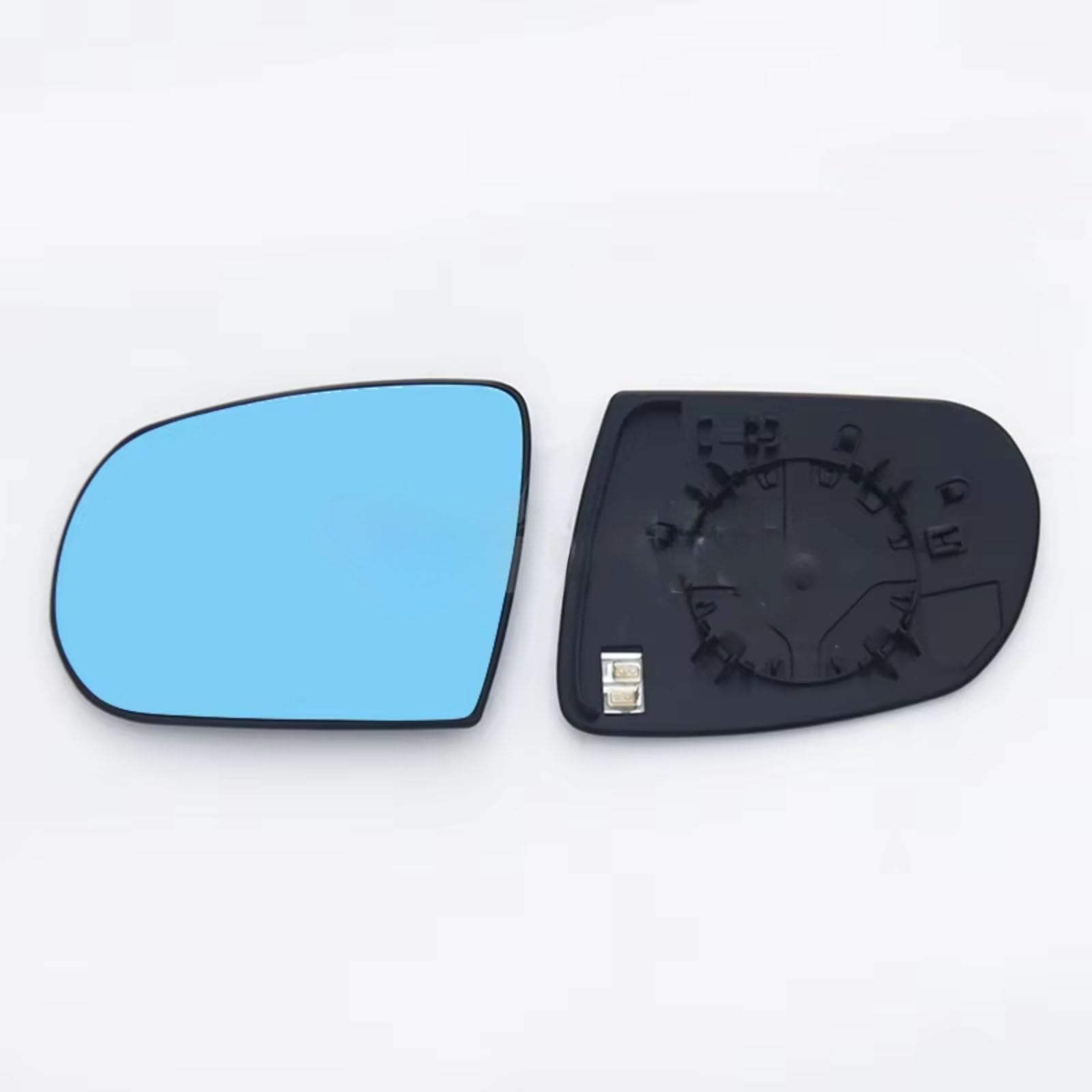 Kompatibel Mit Jeep Für Compass 2017 2018 2019 2020 2021 2022 2023. Seitenrückspiegel, Blaue Glaslinse, Toter Winkel, Autoteile(Blue heated) von EDPOAQC