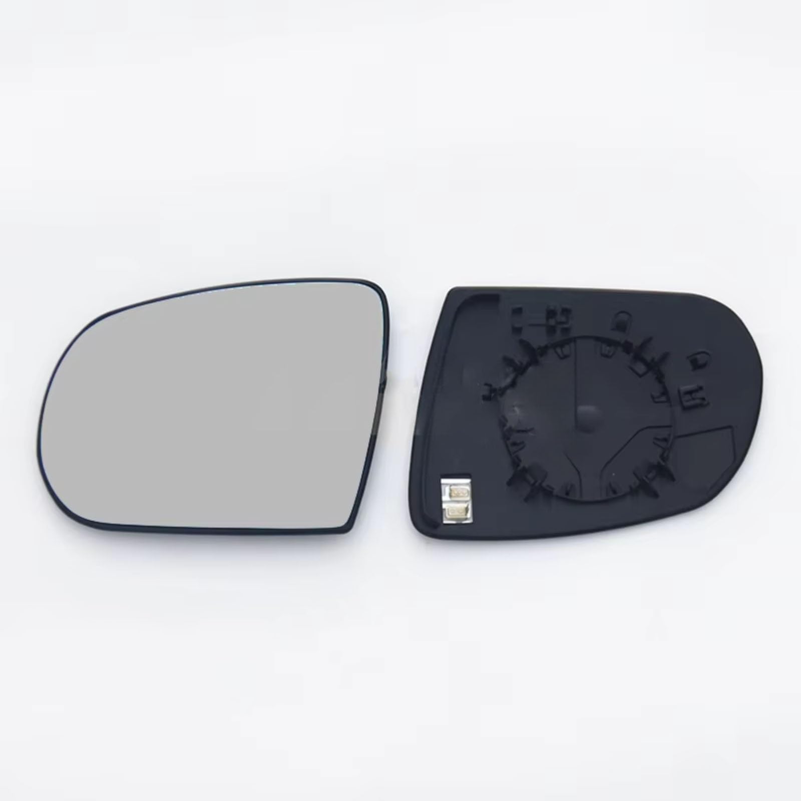 Kompatibel Mit Jeep Für Compass 2017 2018 2019 2020 2021 2022 2023. Seitenrückspiegel, Blaue Glaslinse, Toter Winkel, Autoteile(White heated) von EDPOAQC