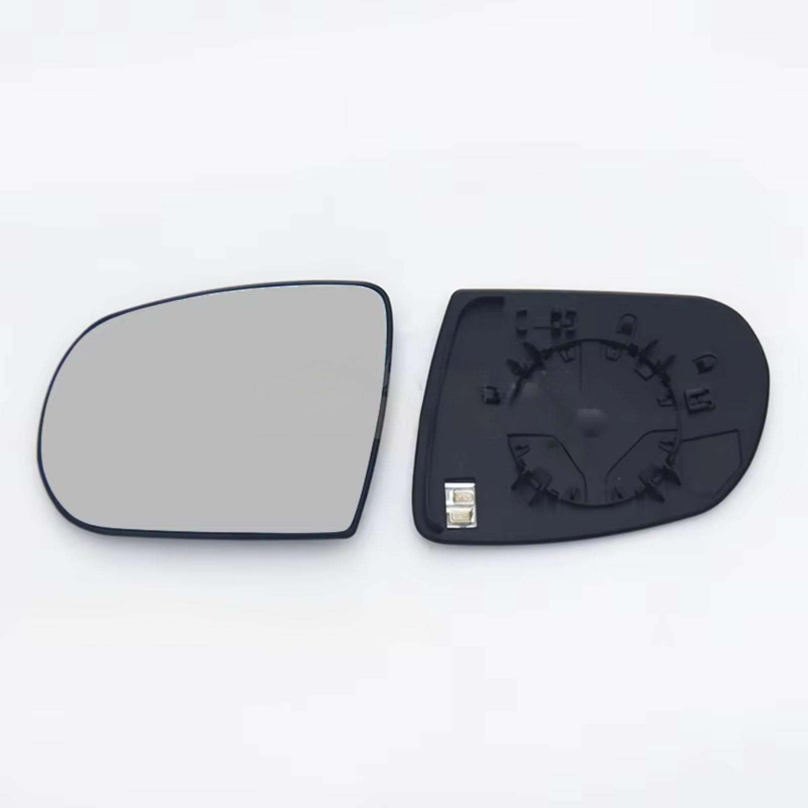 Kompatibel Mit Jeep Für Compass 2017 2018 2019 2020 2021 2022 2023. Seitenrückspiegel, Blaue Glaslinse, Toter Winkel, Autoteile(White heated) von EDPOAQC
