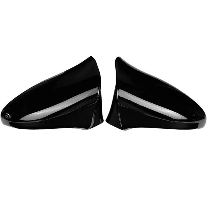 Kompatibel Mit LEXUS IS ES GS LS CT RC F-Sport 2009-2022 Seitenrückspiegel-Abdeckkappen, Passend Für Linkslenker(Gloss Black) von EDPOAQC