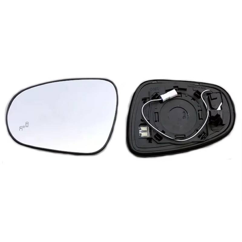 Kompatibel Mit Lexus Für CT CT200 2011–2022. Rückspiegellinsen, Reflektierende Glaslinse Für Die Außenseite, Mit Beheiztem Toten Winkel(2PCS left and right) von EDPOAQC