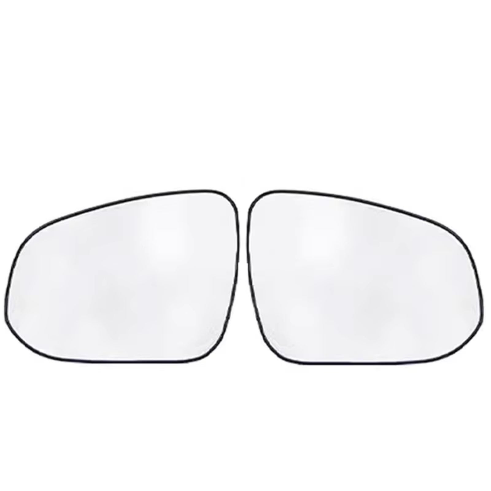 Kompatibel Mit Toyota Für Crown Für Kluger 2021 2022, Autozubehör, Seitliche Rückspiegellinsen, Reflektierende Glaslinse Mit Heizung(1Pair) von EDPOAQC