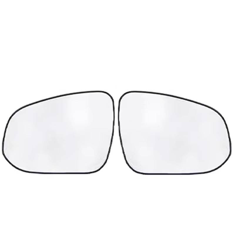 Kompatibel Mit Toyota Für Crown Für Kluger 2021 2022, Autozubehör, Seitliche Rückspiegellinsen, Reflektierende Glaslinse Mit Heizung(1Pair) von EDPOAQC